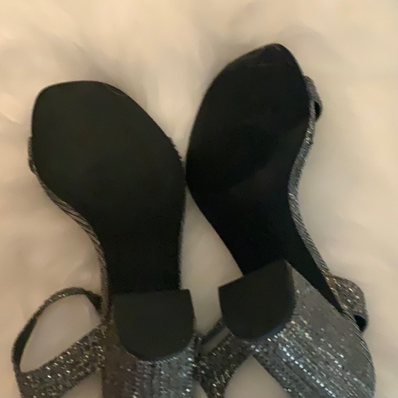 Michael Kors silver rhinestone heels - Picture 7 of 12